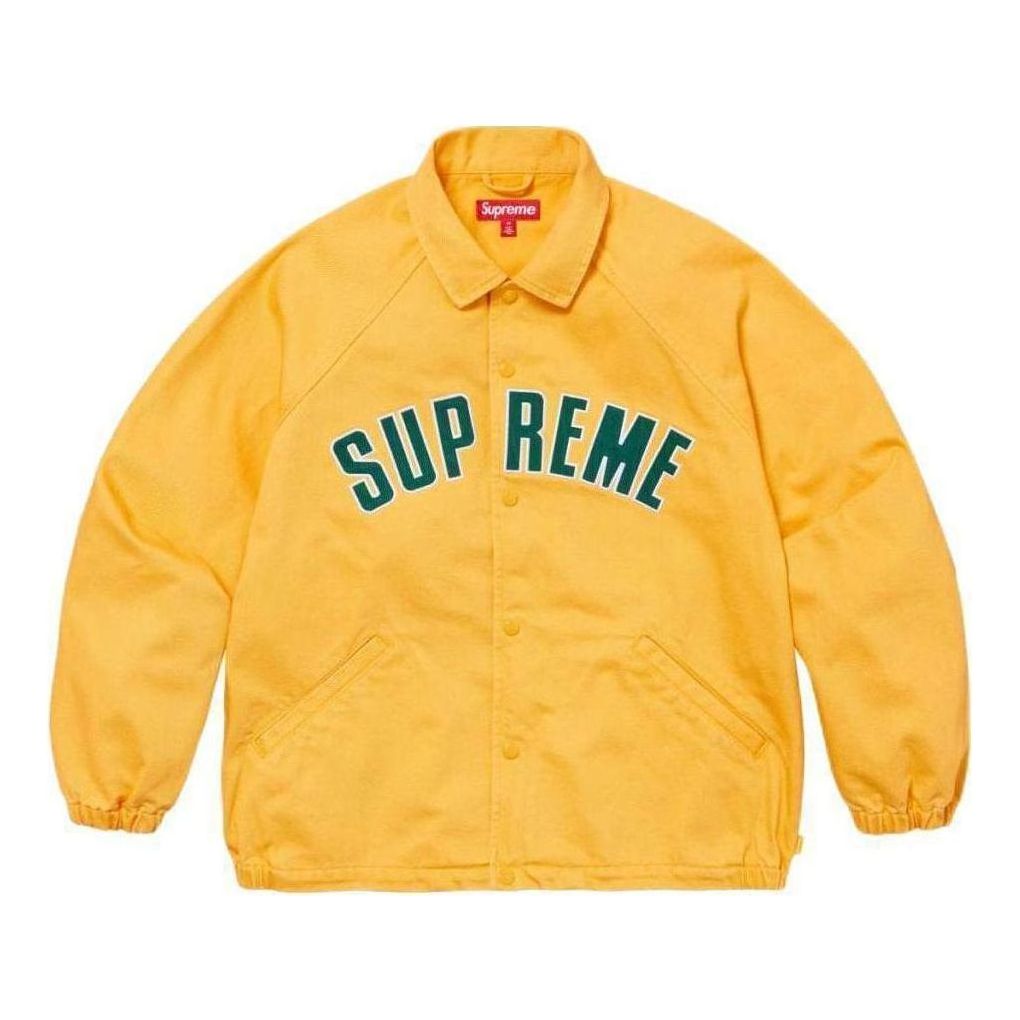 Supreme Arc Denim Coaches Jacket 'Yellow Green' SUP-SS24-174