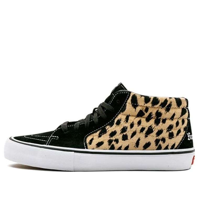 Vans Supreme x Sk8-Mid Pro 'Cheetah Velvet' VN0A347UOPM