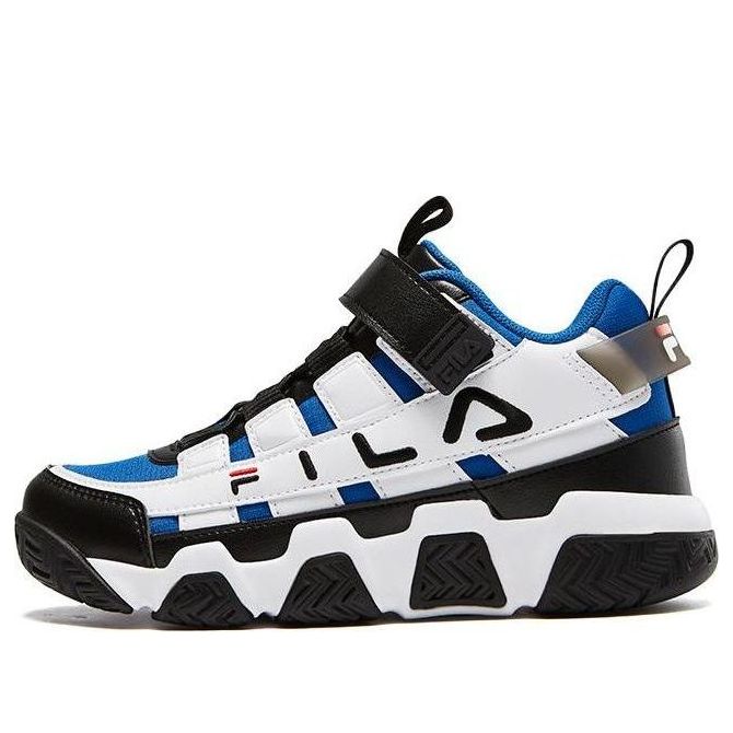 (GS) FILA Barricade Sneakers 'White Black Blue' K15B331204PBB
