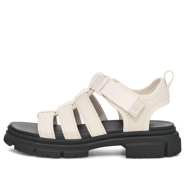 (GS) UGG Kids Sandals 'White Black' 1152817-JSM