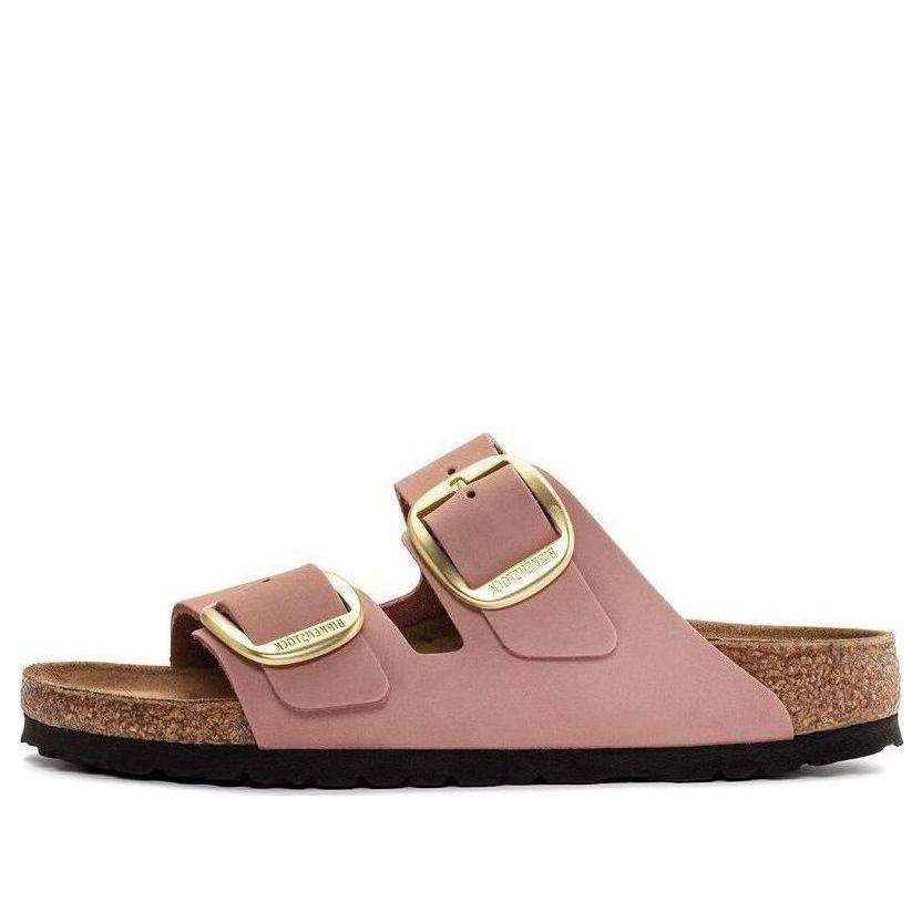 (WMNS) Birkenstock Arizona Big Buckle Nubuk Leather 'Old Rose' 1023963