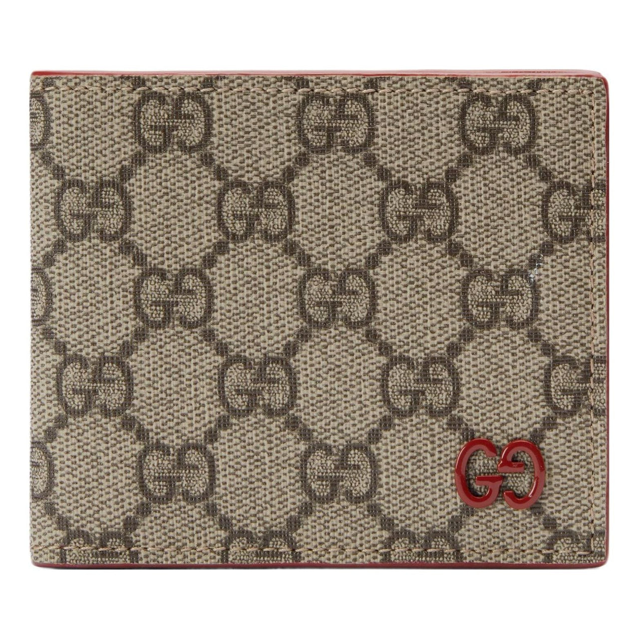 Gucci Wallet With GG Detail 'Beige Ebony Supreme' 768243-FACQC-9752