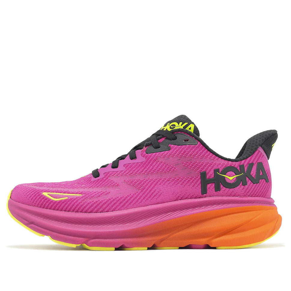 (WMNS) HOKA ONE ONE Clifton 9 'Fuchsia Black' 1127896-FCK