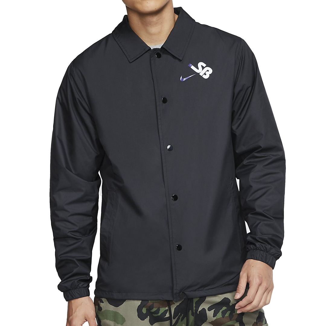 Nike SB Skateboard Skate Jacket Lt Armory Black BV8739-010