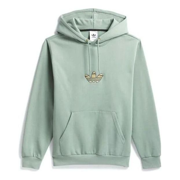 adidas Henry Jones Deckfoil Hoodie 'Green' JD2711