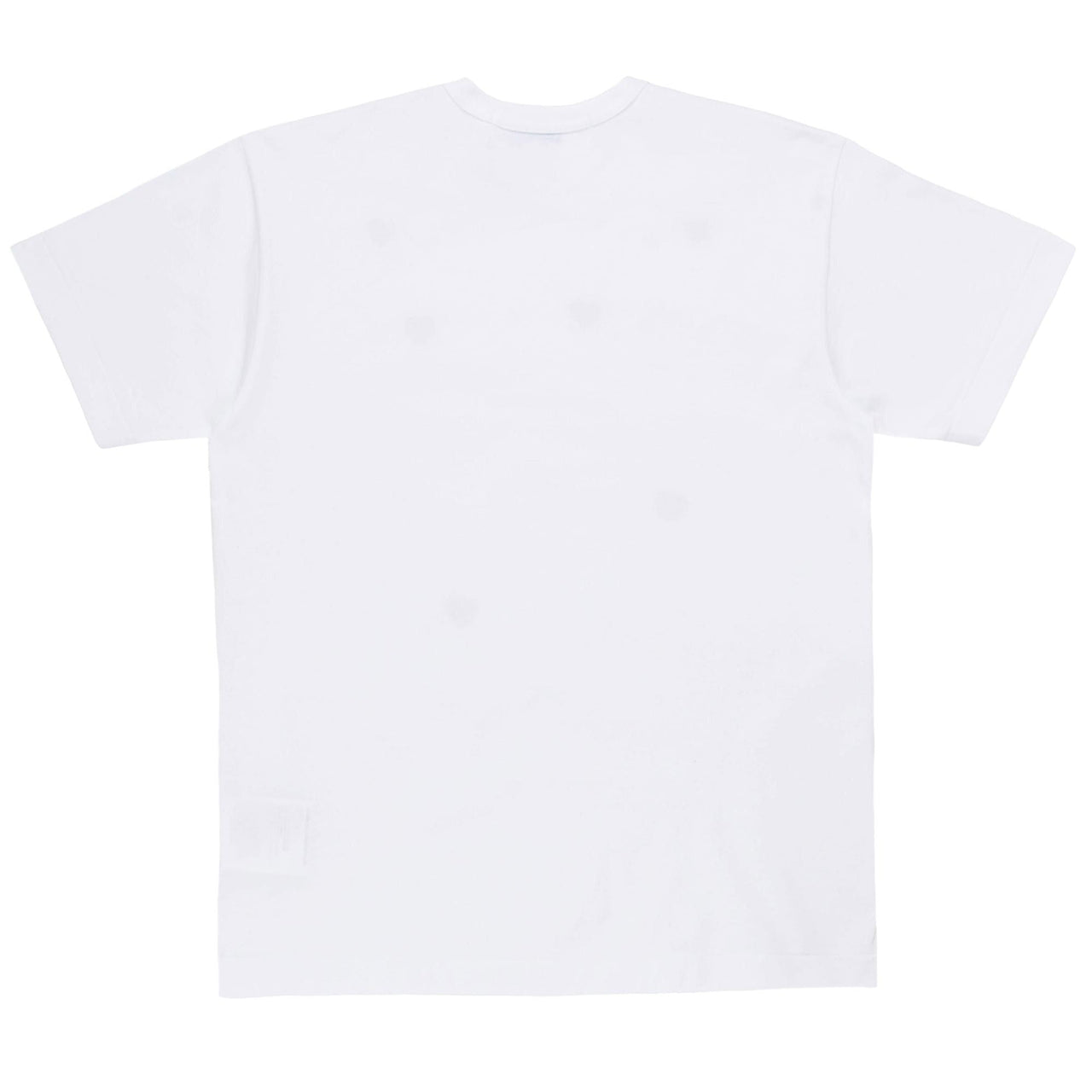 COMME des GARCONS PLAY SS25 Logo Print T-Shirt 'White Red' AX-T337-051-3
