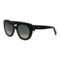 CELINE Acetate Cat Eye Sunglasses Men's Black