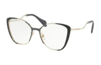 MIU MIU Acetate Butterfly Sunglasses Women's Black
