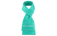 LOUIS VUITTON Knit Scarves Unisex Green