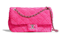 CHANEL Sheepskin Shoulder Bag Crossbody Bag Women's Pink