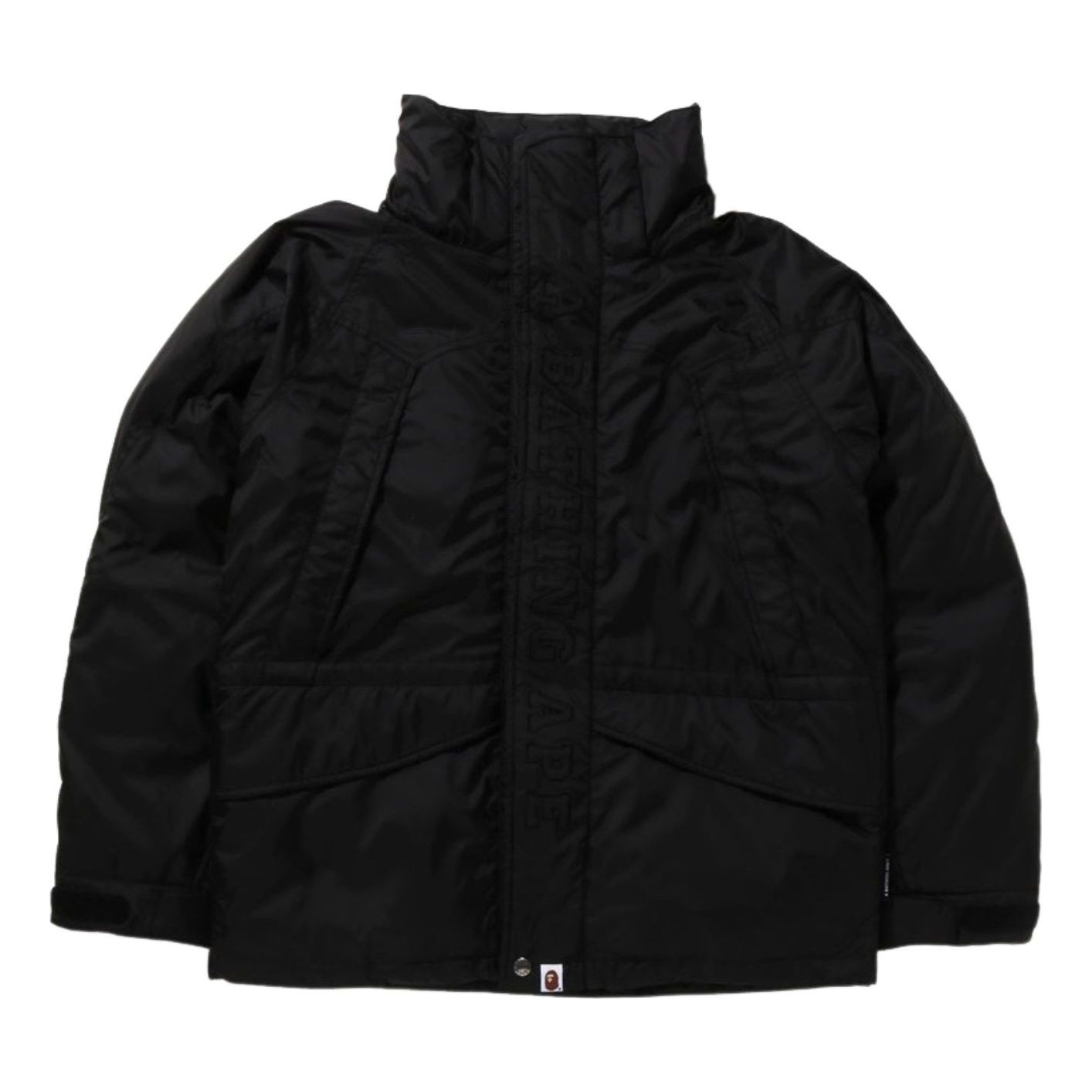 A Bathing Ape Shark Snowboard Down Jacket 'Black' 1I80-144-009-BLK