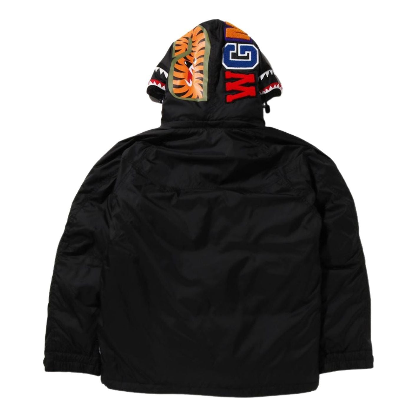 A Bathing Ape Shark Snowboard Down Jacket 'Black' 1I80-144-009-BLK