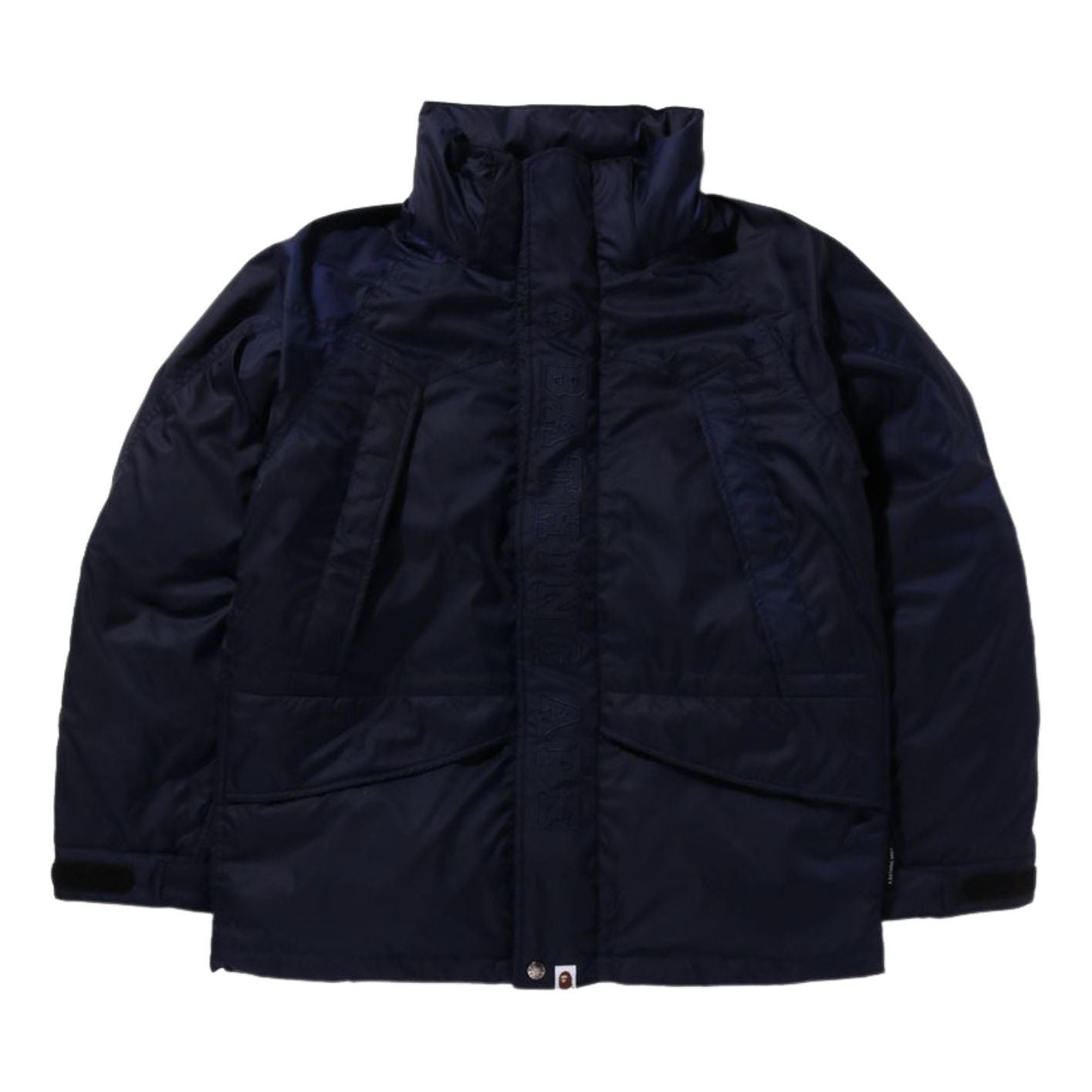 A Bathing Ape Shark Snowboard Down Jacket 'Navy' 1I80-144-009-NVY