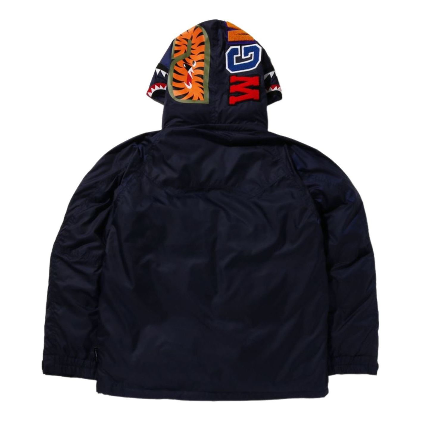 A Bathing Ape Shark Snowboard Down Jacket 'Navy' 1I80-144-009-NVY
