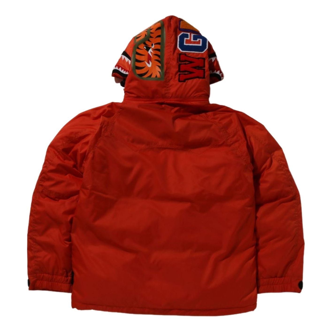 A Bathing Ape Shark Snowboard Down Jacket 'Orange' 1I80-144-009-ORG