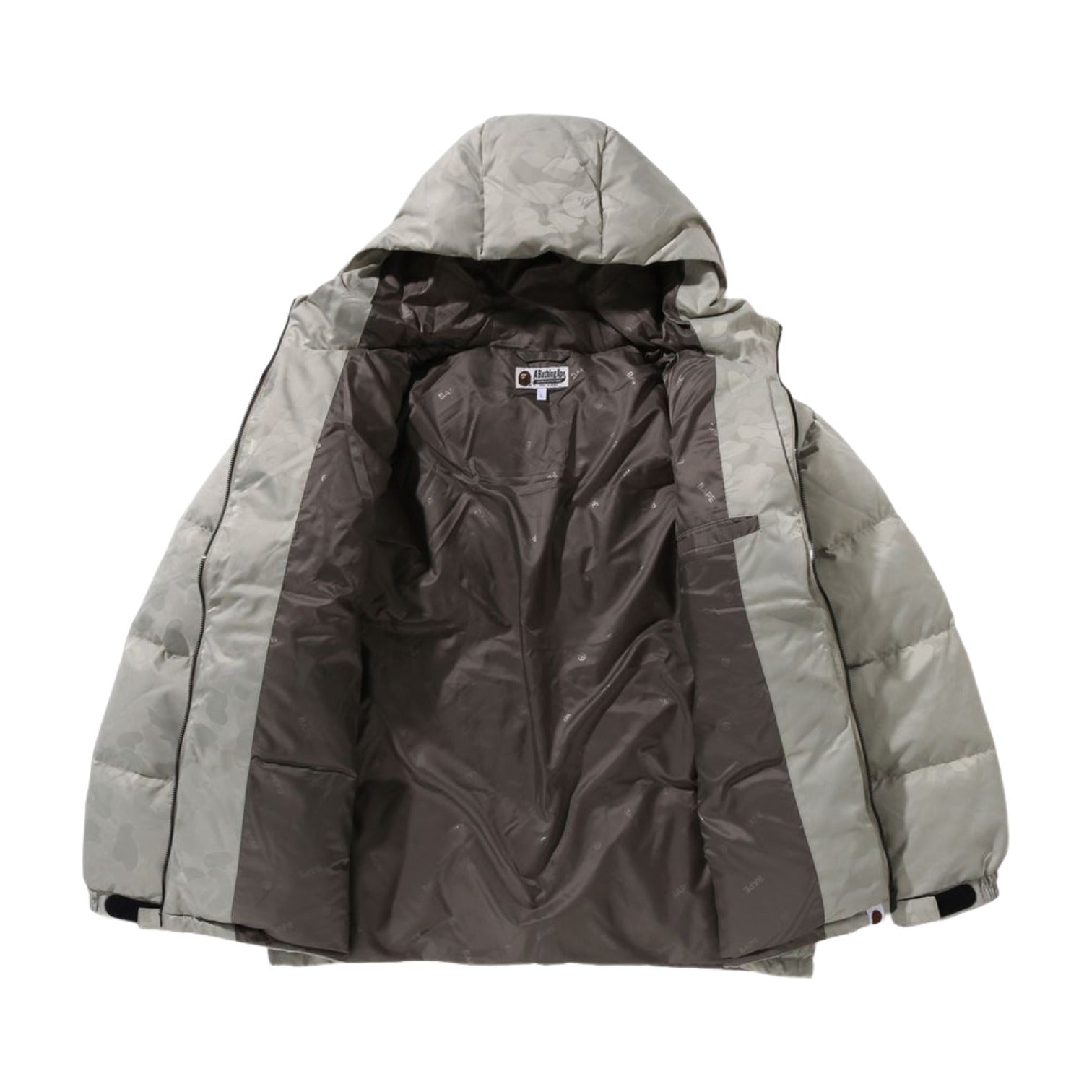 A Bathing Ape Solid Camo Jacquard Jacket 'Beige' 1K80-144-001-BGE