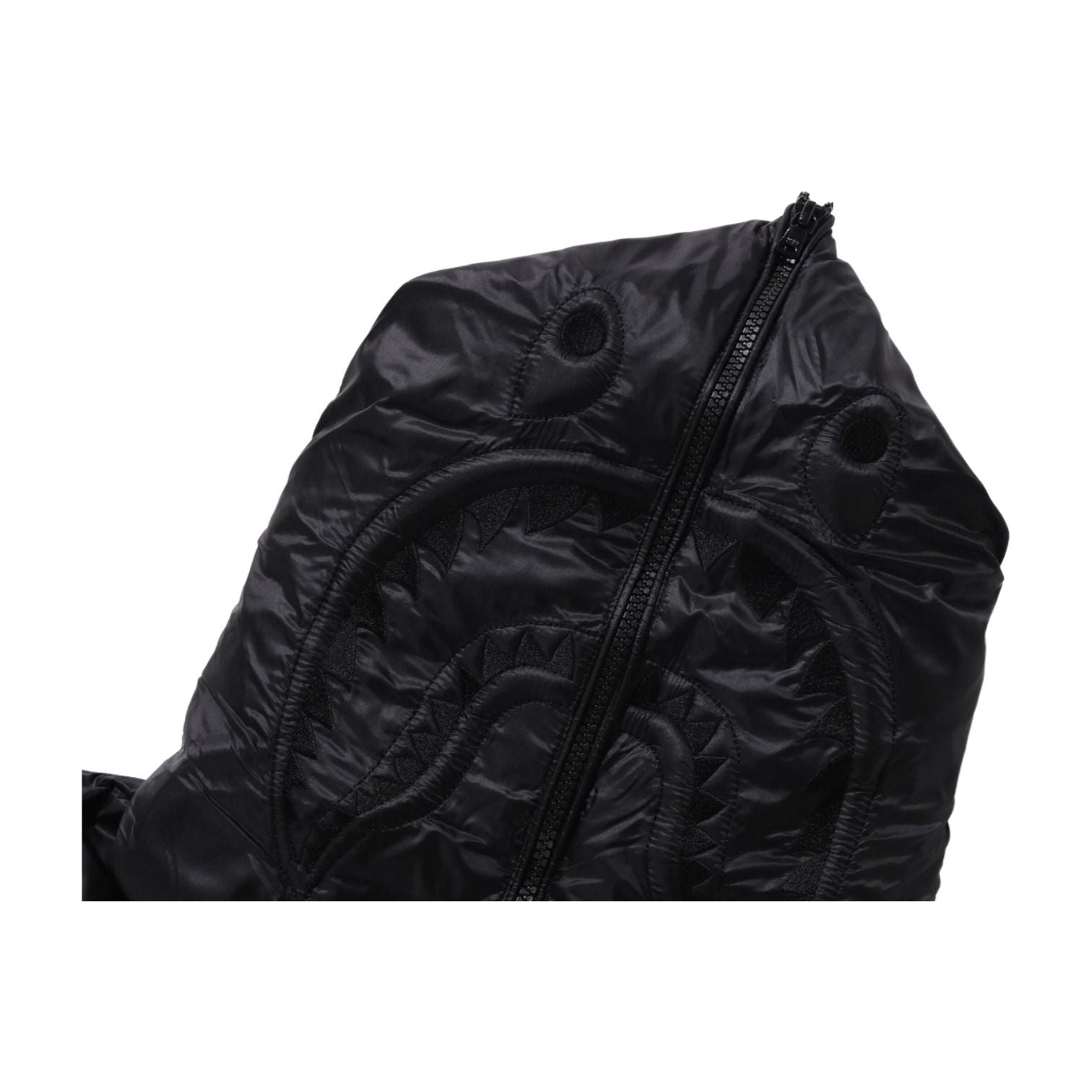 A Bathing Ape Shark Relaxed Fit Down Jacket 'Black' 1K80-144-002-BLK