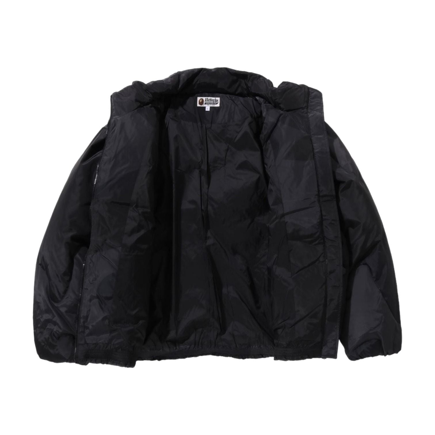 A Bathing Ape 1st Camo Nylon Down Jacket 'Black' 1K80-144-304-BLK