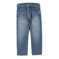 A Bathing Ape BAPE Champion Denim Pants 'Light Denim' 1J80-150-003-DNM