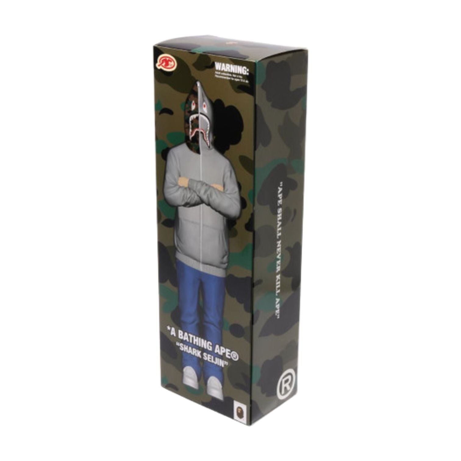 A Bathing Ape Shark Figure 'Grey' 1J80-185-001-GRY