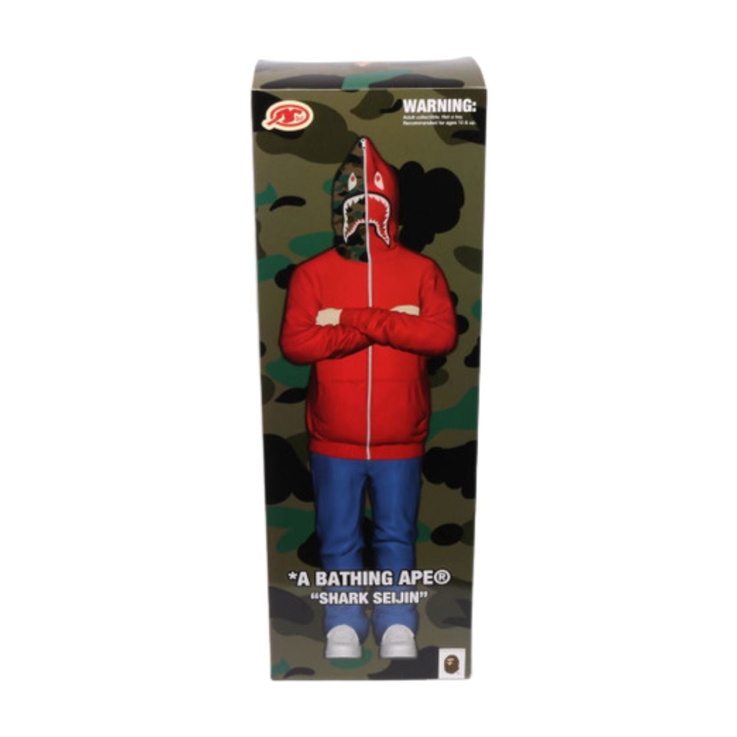 A Bathing Ape Shark Figure 'Red' 1J80-185-001-RED