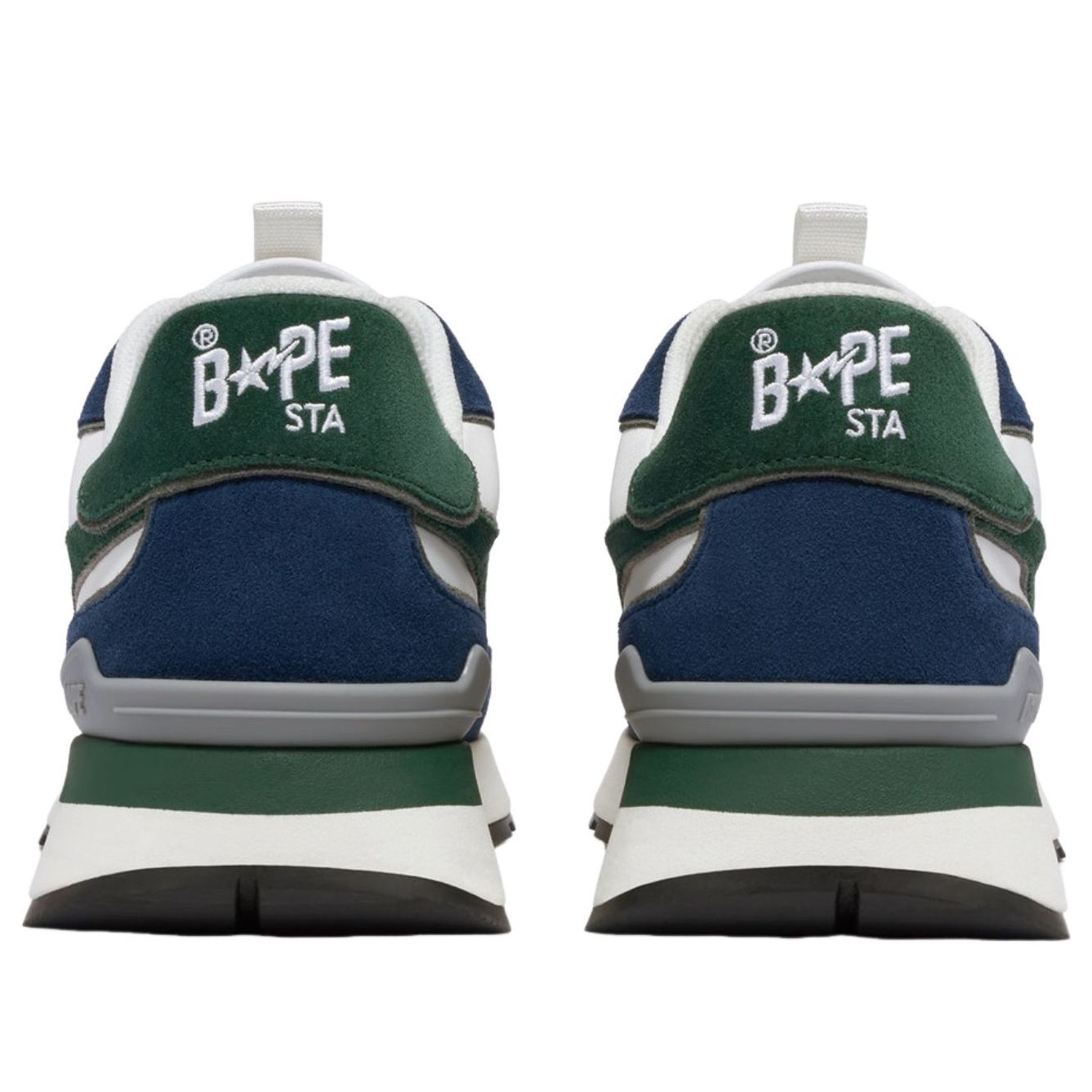 A Bathing Ape BAPE Roadsta Express #2 'Green Navy' 1J20-191-011-GRXNY