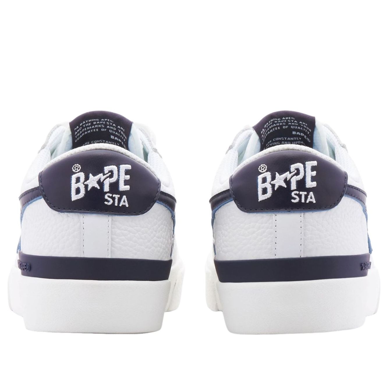 A Bathing Ape Mad Sta 'White Navy' 1J20-191-012-NVY
