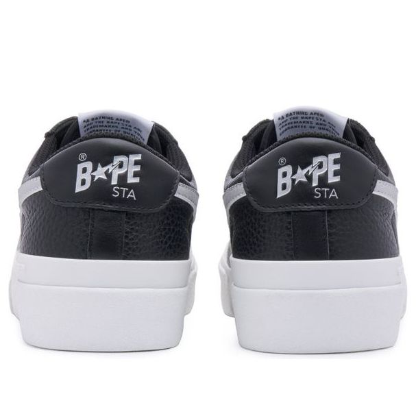 A Bathing Ape Mad Sta 'Black Silver' 1J30-191-015-BLK