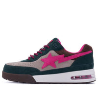 A Bathing Ape Road Sta 'Dark Green Pink Beige' 1J30-191-021-PNK