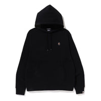 A Bathing Ape BAPE Ape Head One Point Relaxed Fit Pullover Hoodie 'Black' 1J30-114-014-BLK