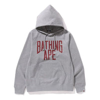 A Bathing Ape NYC Logo Hoodie 'Grey' 1J80-114-007-GRY
