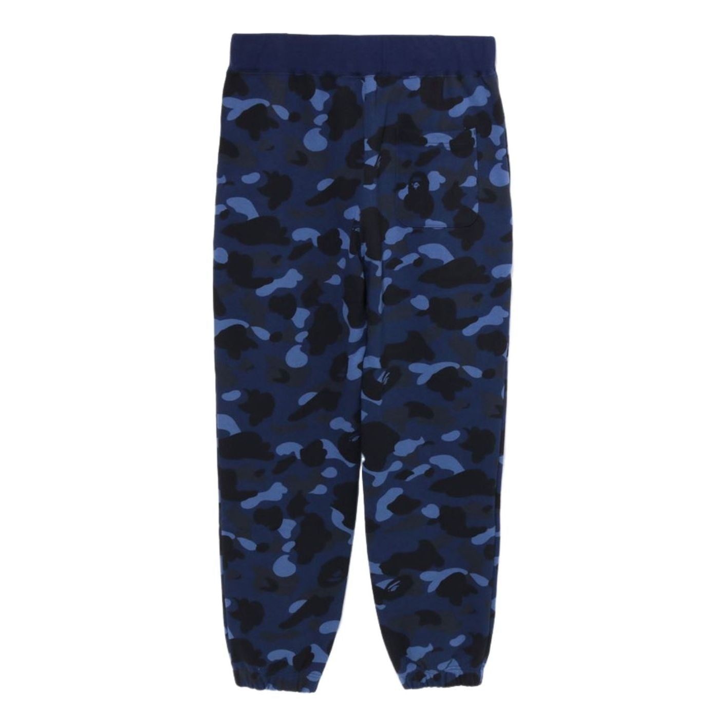 A Bathing Ape Color Camo Wide Fit Sweat Pants 'Navy' 1J30-152-011-NAY