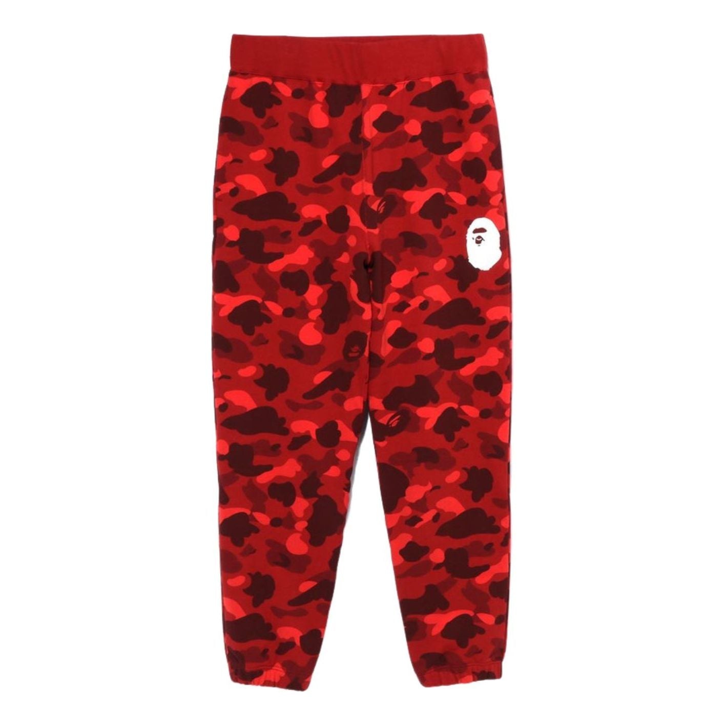 A Bathing Ape Color Camo Wide Fit Sweat Pants 'Red' 1J30-152-011-RED