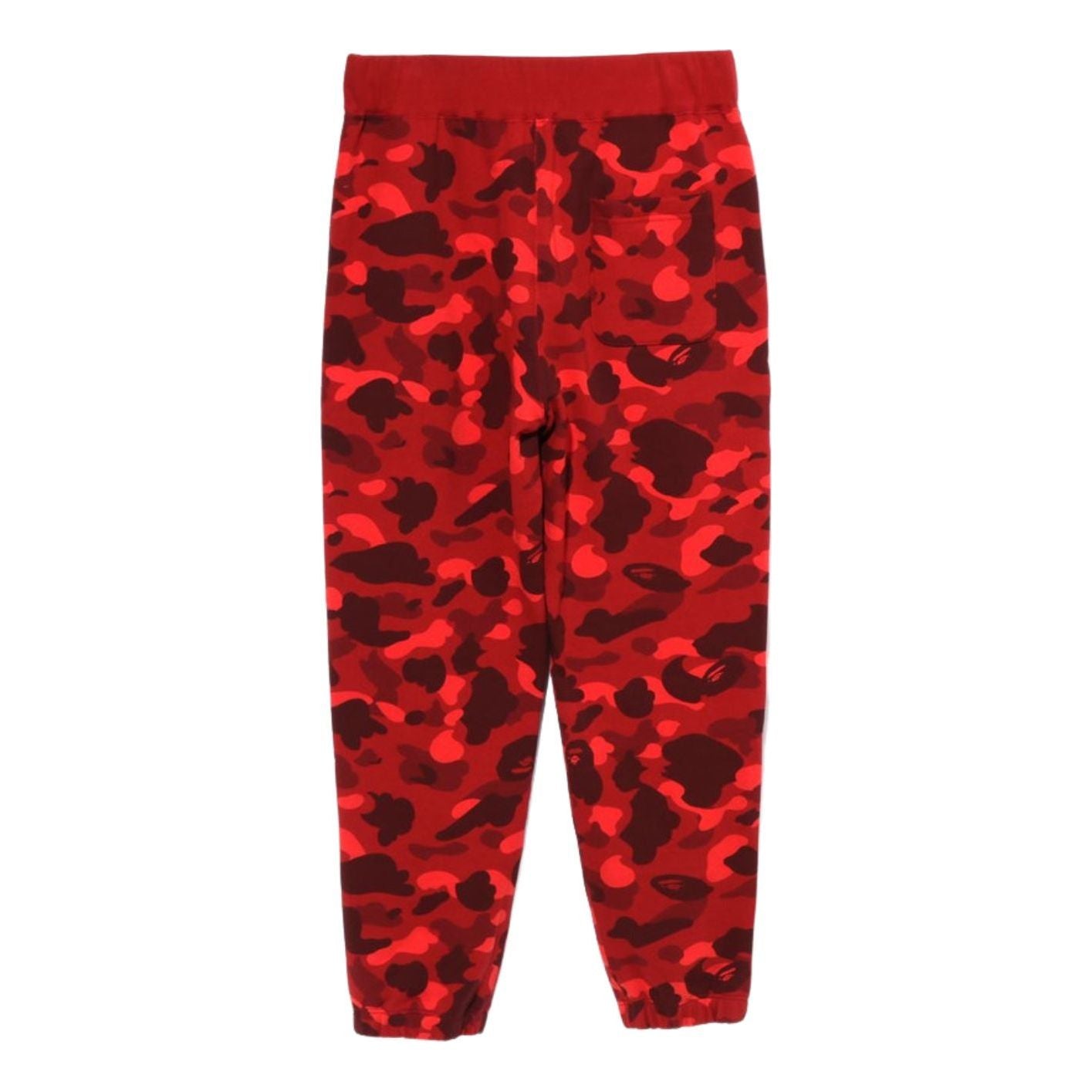 A Bathing Ape Color Camo Wide Fit Sweat Pants 'Red' 1J30-152-011-RED