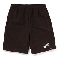 A Bathing Ape BAPE STA Logo Beach Shorts 'Brown' 1J30-153-024-BRW
