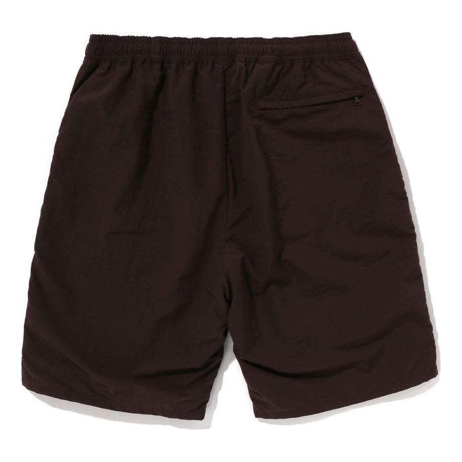 A Bathing Ape BAPE STA Logo Beach Shorts 'Brown' 1J30-153-024-BRW