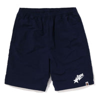A Bathing Ape BAPE STA Logo Beach Shorts 'Navy' 1J30-153-024-NAV