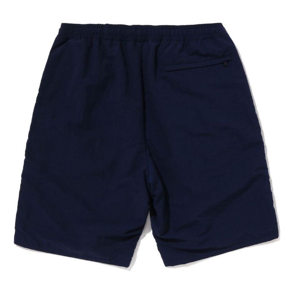 A Bathing Ape BAPE STA Logo Beach Shorts 'Navy' 1J30-153-024-NAV