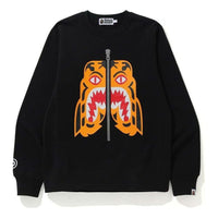 A Bathing Ape BAPE Tiger Crewneck 'Black' 1I30-113-019-BLK