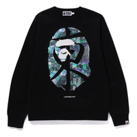 A Bathing Ape Neon Tokyo Crewneck T-Shirt 'Black' 1J72-113-006-BLK