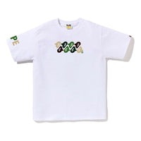 A Bathing Ape ABC Camo T-Shirt 'White Green' 1J30-110-045-WHXGR
