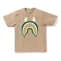 A Bathing Ape Colors Shark Ponr T-Shirt 'Beige' 1K30-110-016-BEG