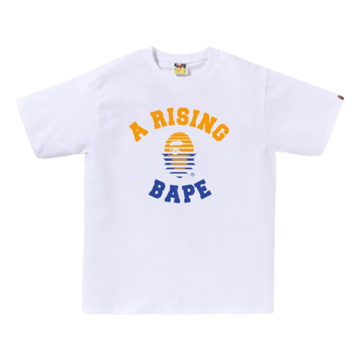 A Bathing Ape A Rising T-Shirt 'White' 1K30-110-047-WHT