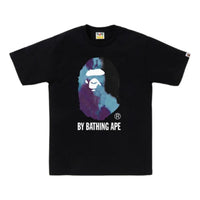 A Bathing Ape Tie Dye T-Shirt 'Black Black' 1K80-110-033-BLKBLK