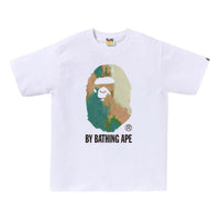 A Bathing Ape Tie Dye T-Shirt 'White Beige' 1K80-110-033-WHTBGE