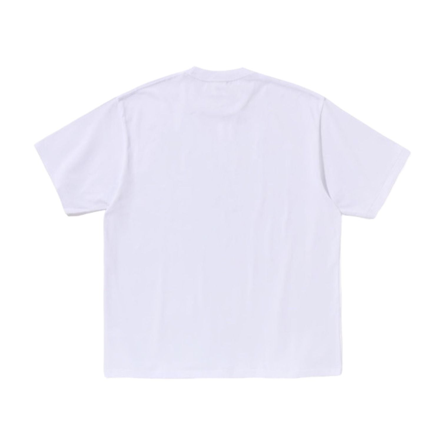 A Bathing Ape Sta Houndstooth College Relaxed Fit T-Shirt 'White' 1K80-110-338-WHT