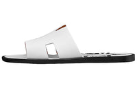 HERMES Izmir Slide Slippers Men's White