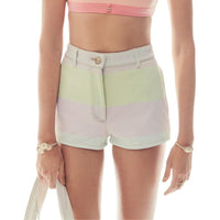 CHANEL 24 New Spring And Summer Arrivals Casual Shorts Women's Light Pink Red