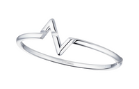 LOUIS VUITTON Lv Volt Upside Down Bracelet White Gold