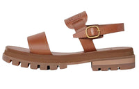 CELINE Triomphe Stylish Sandal Women's Tawny